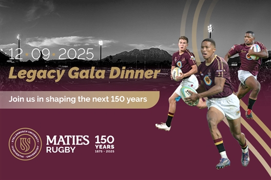 Celebrate 150 years of excellence with Maties